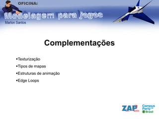 Modelagem 3D de personagens para jogos