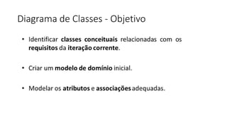 Diagrama de Classes - Objetivo
 