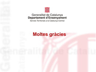 Moltes gràcies
 
