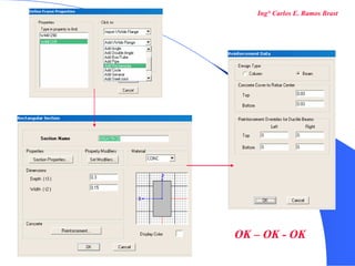 21
OK – OK - OK
Ing° Carlos E. Ramos Brast
 