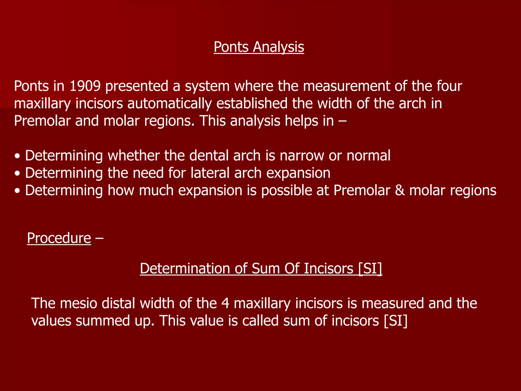 Pont Model Analysis Inference Model Analysis | PPT