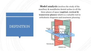 Pont Model Analysis Inference Model Analysis and its importance in Orthodontics | PPTX