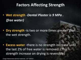 Strength Dripping Model and die materials | PPTX