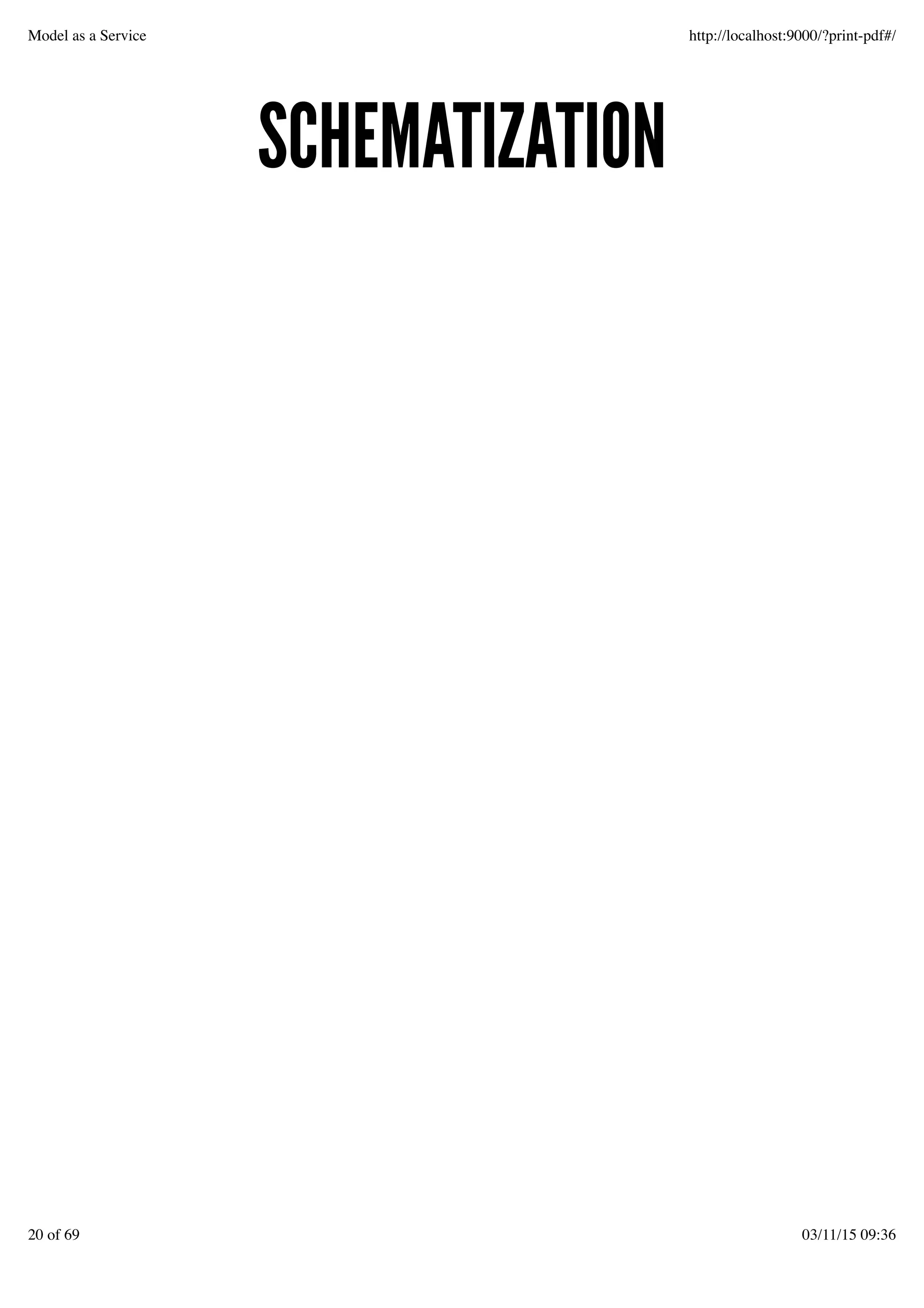 SCHEMATIZATIONSCHEMATIZATION
Model as a Service http://localhost:9000/?print-pdf#/
20 of 69 03/11/15 09:36
 