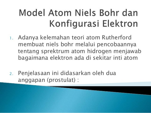 Kegagalan teori atom rutherford