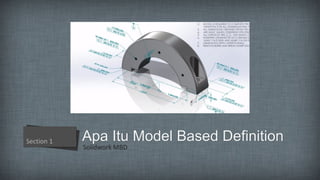 Model based definition | PPT