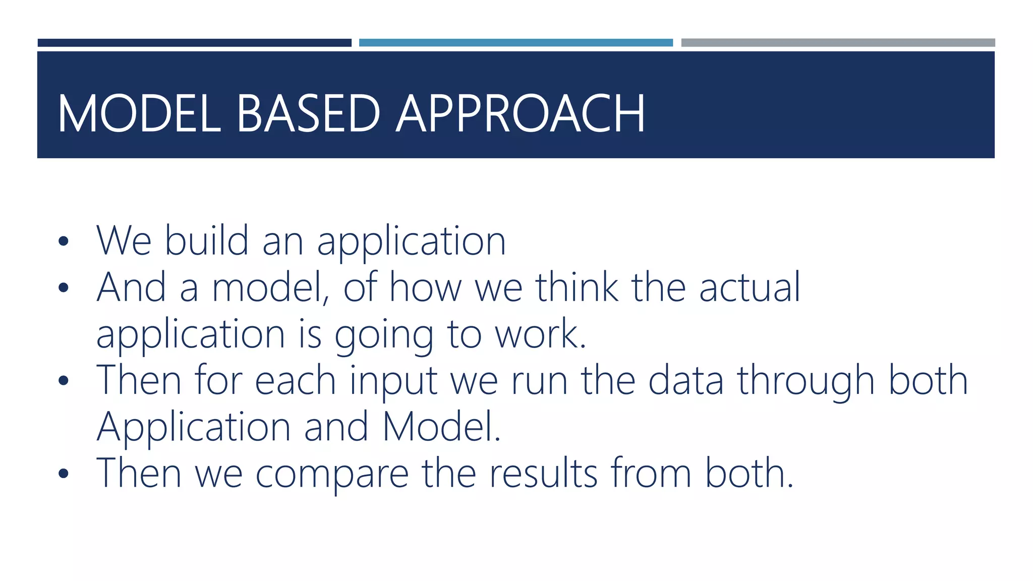 Model based testing | PPTX