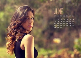 Model calendar project