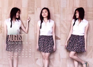 Model calendar project