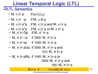 Ltl Semantics Model Checking from Logic at Computer Science | PPT