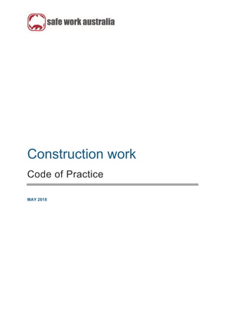 Model Code of Practice - Construction Work - 21102022 .pdf
