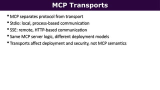 Model Context Protocol (MCP): Connecting AI Models to Real-World ...