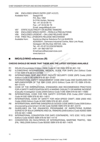 IMO Model Course 7.02 Edition 2014 | PDF