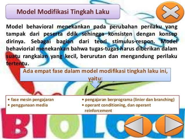 Model dan metode pembelajaran