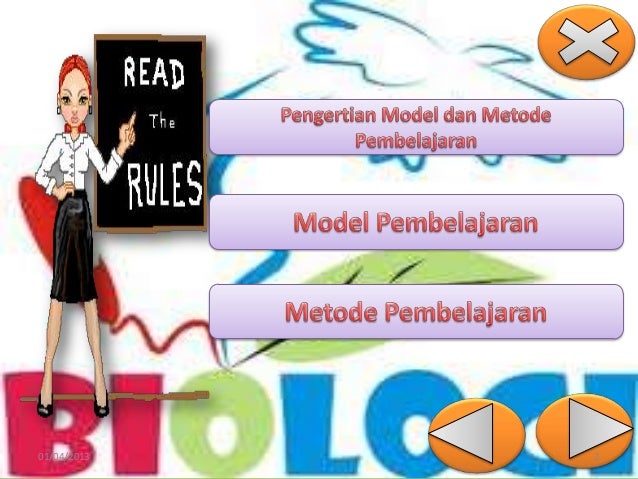 Model dan metode pembelajaran