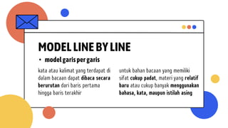 MODELLINEBYLINE
• modelgarispergaris
 