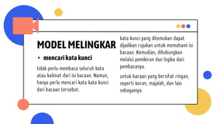 MODELMELINGKAR
• mencarikatakunci
 