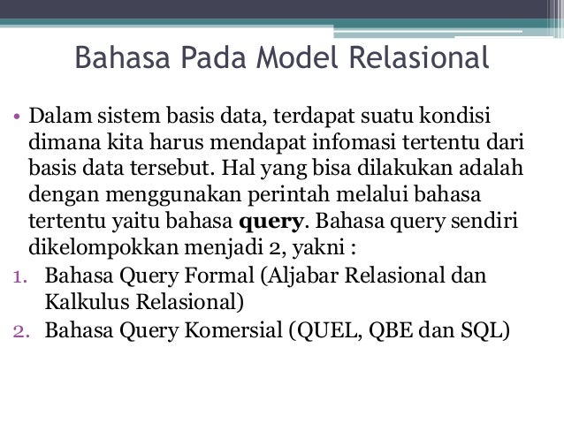 Model data relasional (3)