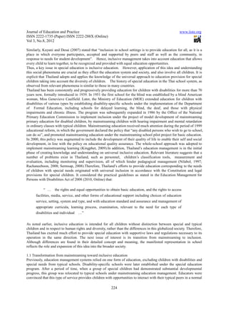 Model development for inclusive education management practical ...