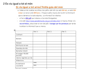 2 Es viu igual a tot el món 