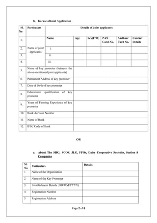 Model Dpr Form.pdf Model_DPR_Sheep_Goat National livestock mission | PDF