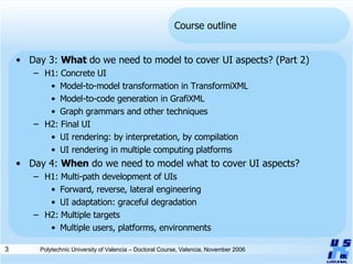 Model-driven engineering of user interfaces | PPT