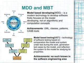 Model Driven Developing & Model Based Checking: Applying Together | PDF
