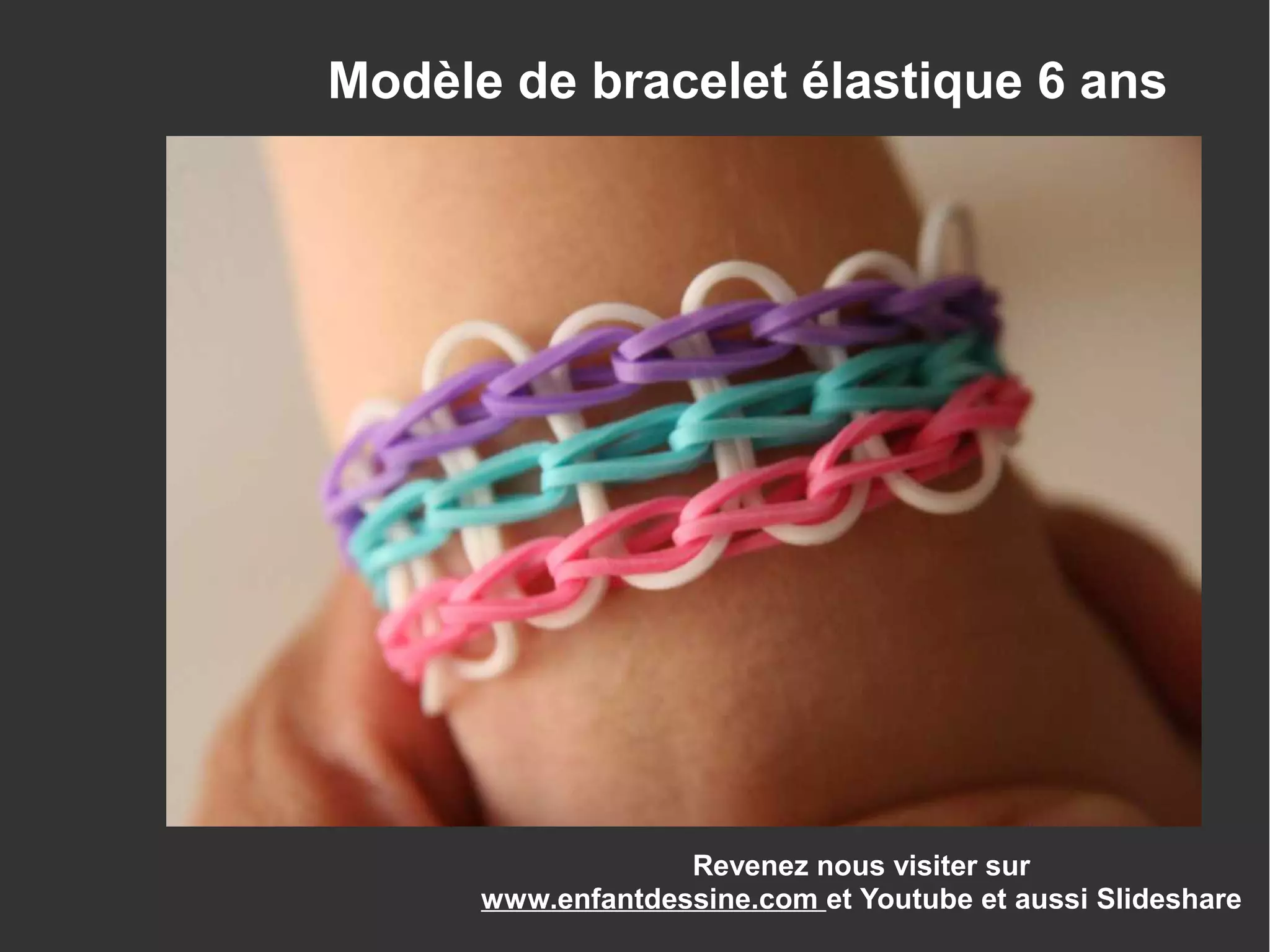 Lot De 6 Bracelets élastiques Perles - Multicolore - Modèles Variés - Neuf Sans Emballage