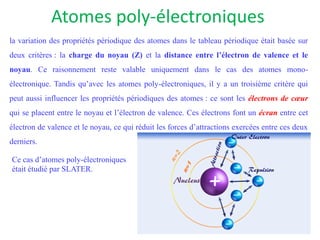 modele quantique et tableau périodique Periodic table and quantom ...