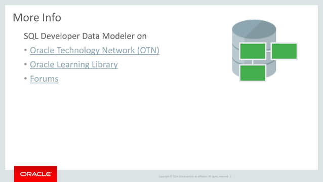 Oracle SQL Developer Data Modeler - for SQL Server | PPT