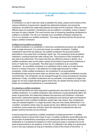 First class law essay example picture