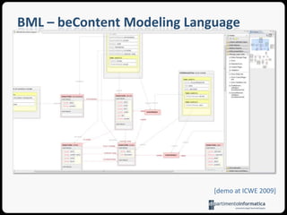 Transformationaladaptationofmodels: examplemodule H_NR;createOUT : ATL from Delta : KM3Diff;rule CreateRestrictMetaproperty{ …}ruleAddObligatoryMetaclass{…}…Δ¬R(0,1)H¬Rmodule CTR;create OUT : MM1 from IN : MM0;…helper context MM2!Net def:createPlaceInstances() : Sequence (MM2!Place) =if (thisModule.placeInstances < 1) thenthisModule.createPlace(self)	->asSequence()	->union(self.createPlaceInstances())elseSequence{}endif;…CT¬R