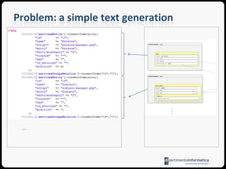 Resolving dependencesWe analyzed the kind of interdependencies among breaking resolvable and breaking unresolvable changesWe found out that these interdependencies do not depend on the specific metamodel, rather only on the meta metamodel (eg. Ecore, MOF, KM3)[ICMT 2009]