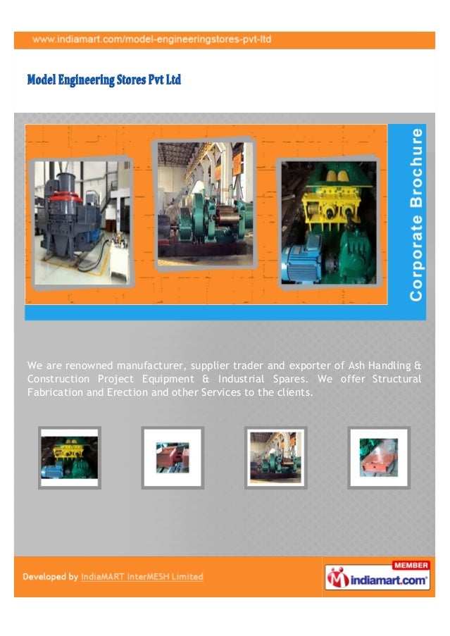 Model Engineering Stores Pvt Ltd, Howrah, Engineering Equipment & Spa…