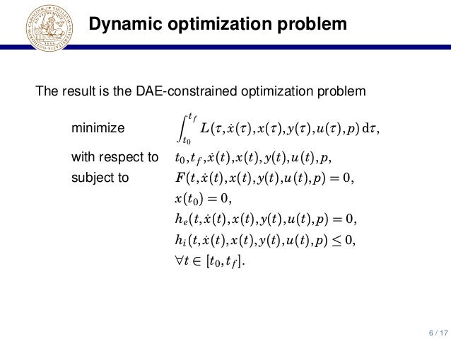 Symbolic Transformations of Dynamic Optimization Problems