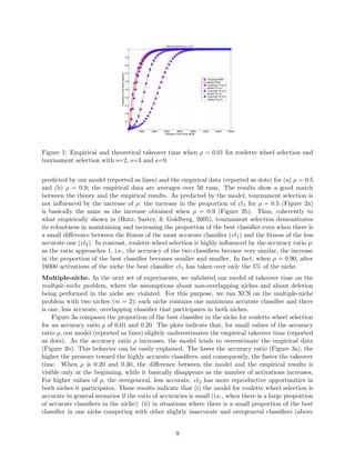 Modeling selection pressure in XCS for proportionate and tournament selection