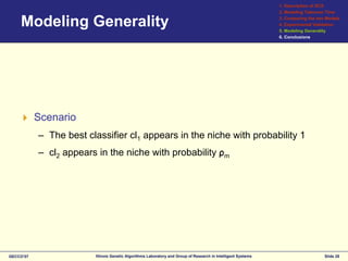 Modeling selection pressure in XCS for proportionate and tournament selection