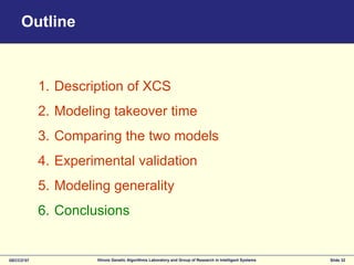 Modeling selection pressure in XCS for proportionate and tournament selection
