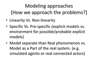 Toward of a Theory of Modeling | PPT | Free Download
