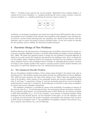 Modeling XCS in class imbalances: Population size and parameter settings