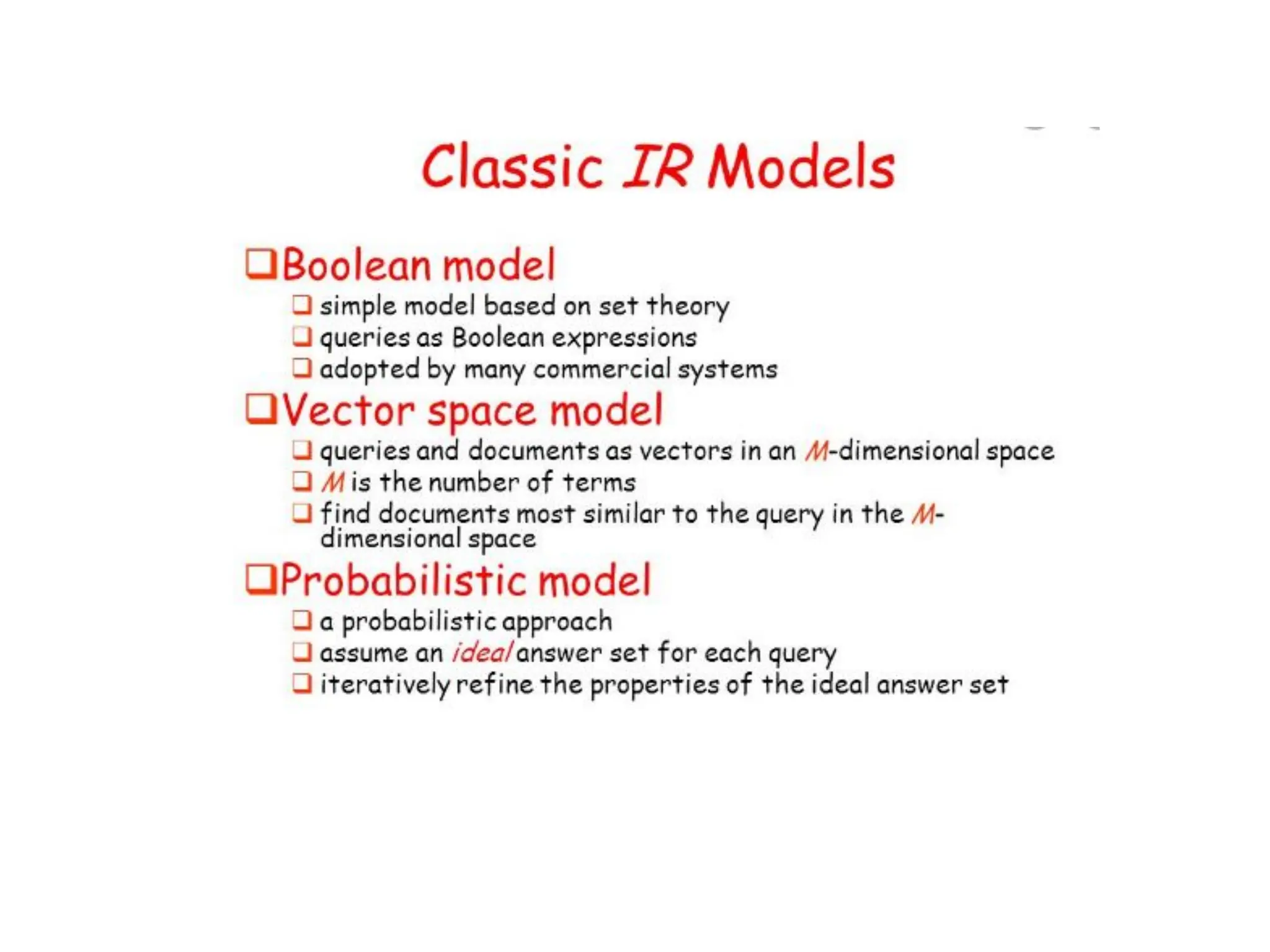 MODELING AND RETRIEVAL 4.pdfMODELING AND RETRIEVAL EVALUATION