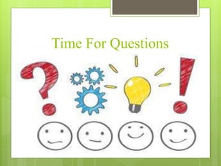 Time For Questions
 