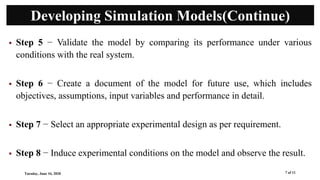 Modeling and simulation | PPTX