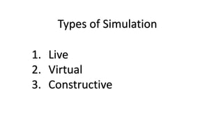 Modeling and Simulation - Model Types.pptx