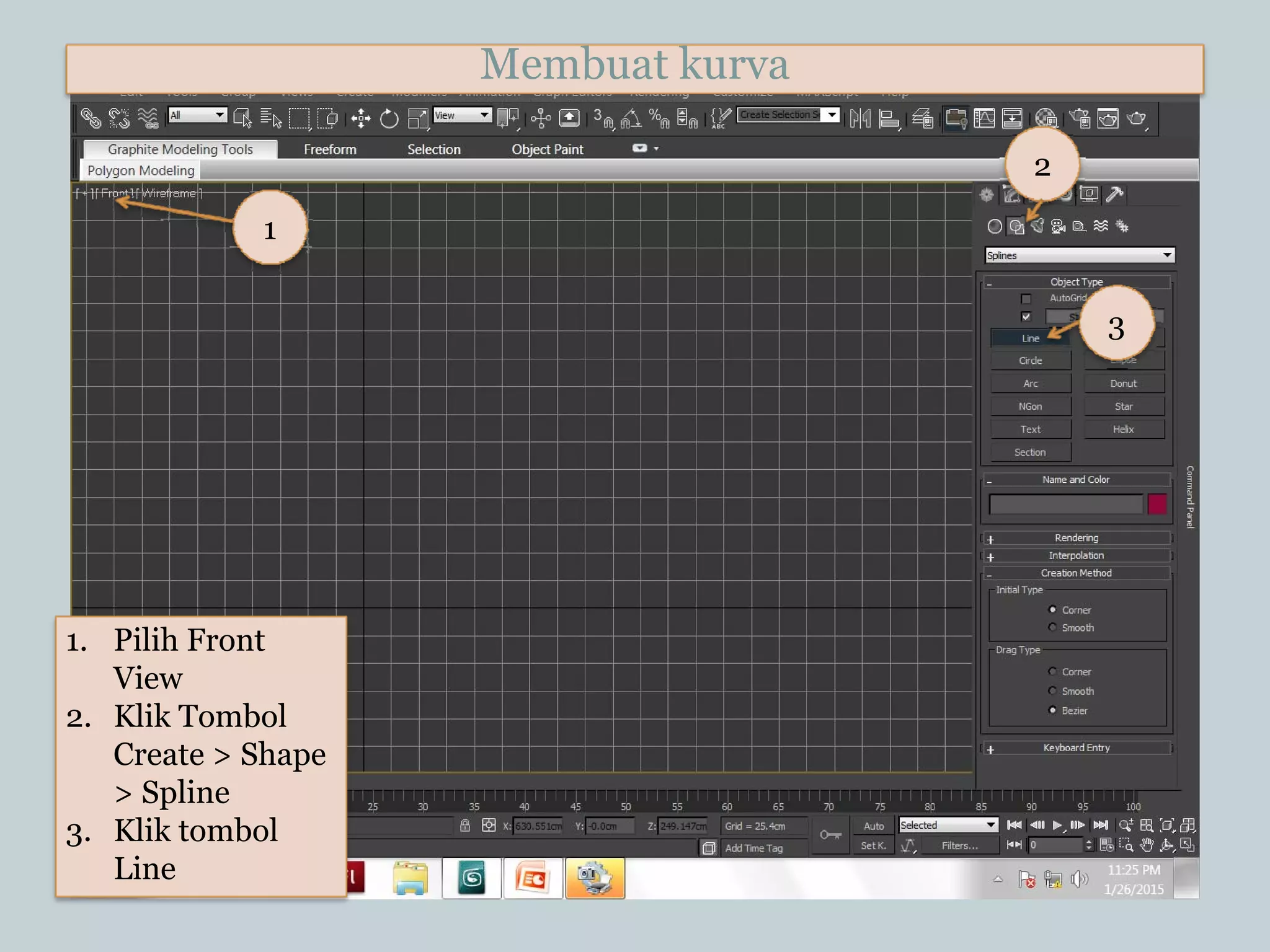 Modeling bathtub dengan 3DS Max bagian 1 | PDF