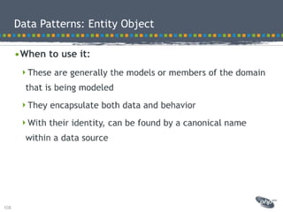 Modeling best practices