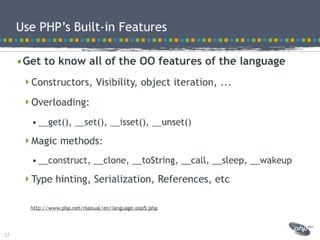 Modeling best practices