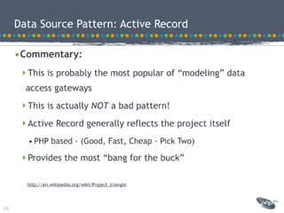 Modeling best practices