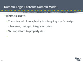 Modeling best practices