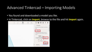 Design Considerations– Splitting Up Into Parts
You don’t necessarily have to print it all at once
 